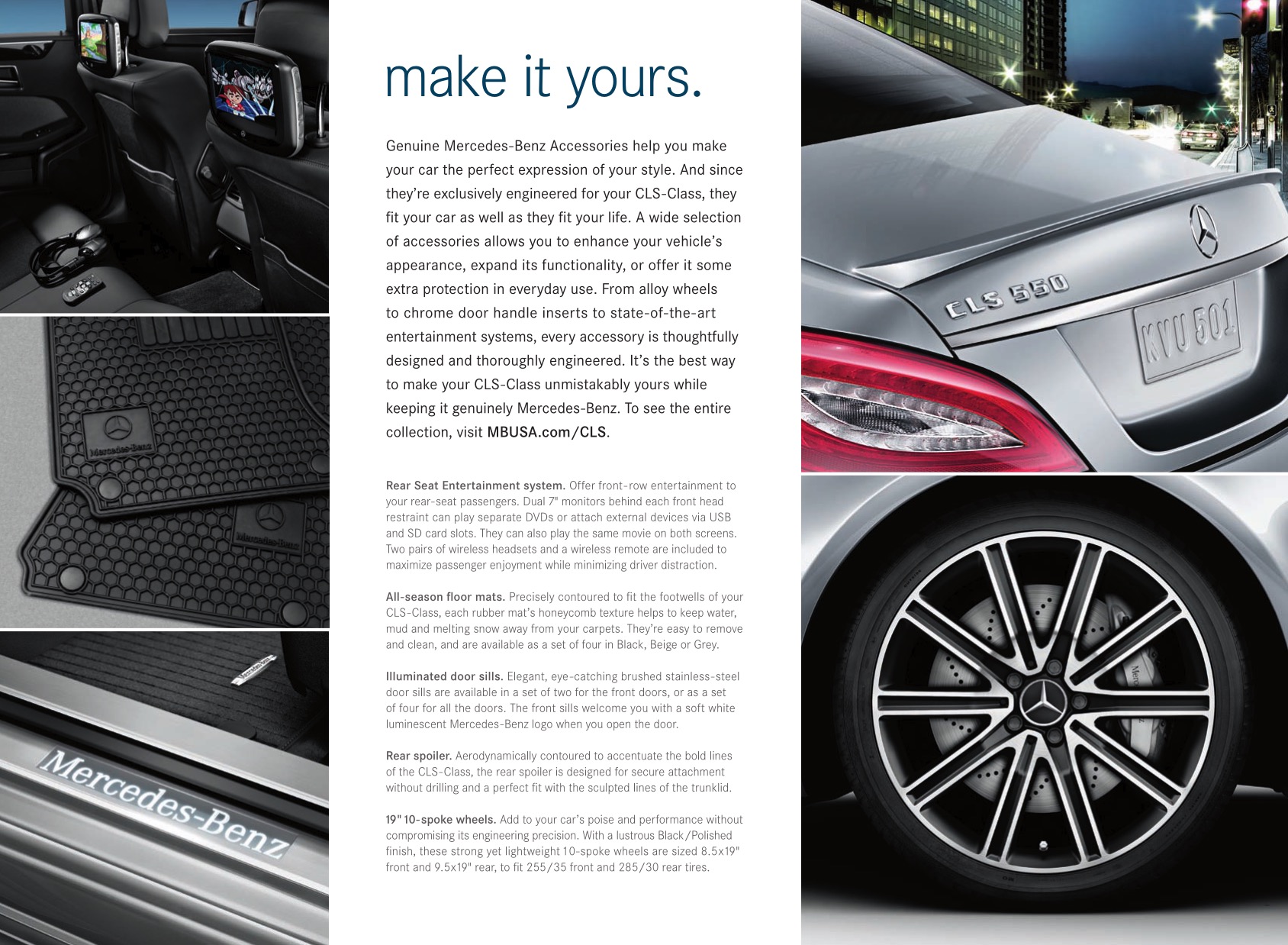 2012 Mercedes-Benz CLS-Class Brochure Page 10